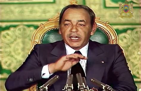 hassan 2 discours sur la rolex|Le 6 novembre 1975, Hassan II lançait la Marche verte.